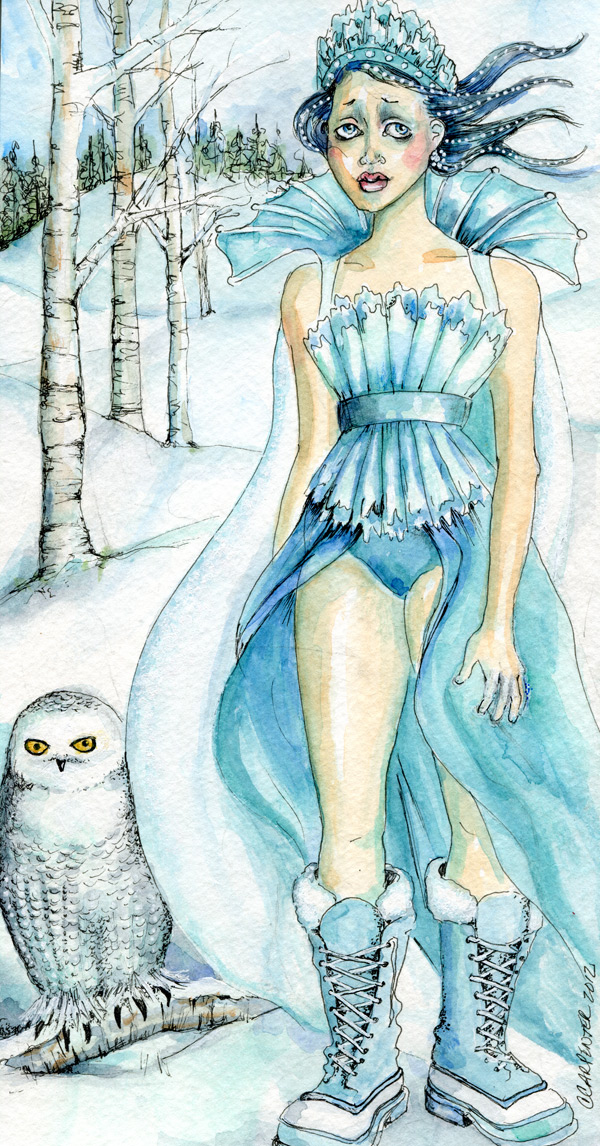 Snow Queen with Boots